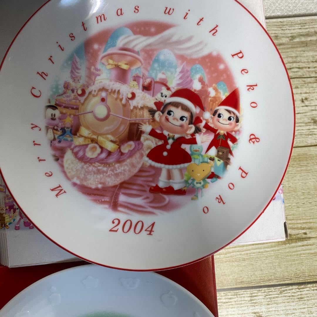 Amazon.co.jp: 不二家 ペコちゃんイヤープレート、銀座パーラー大皿